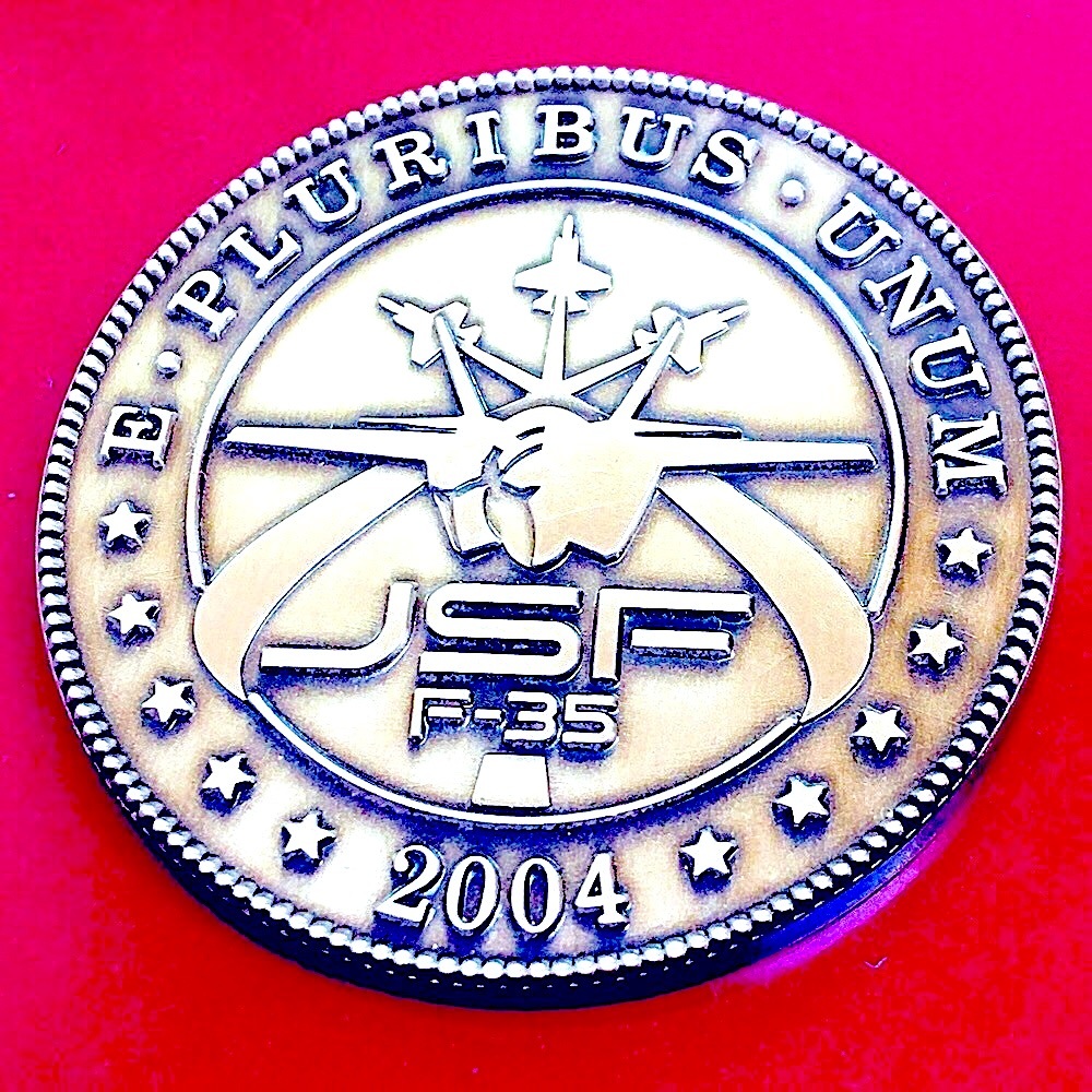 JSF F-35 Pratt & Whitney Challenge Coin. New.2004.